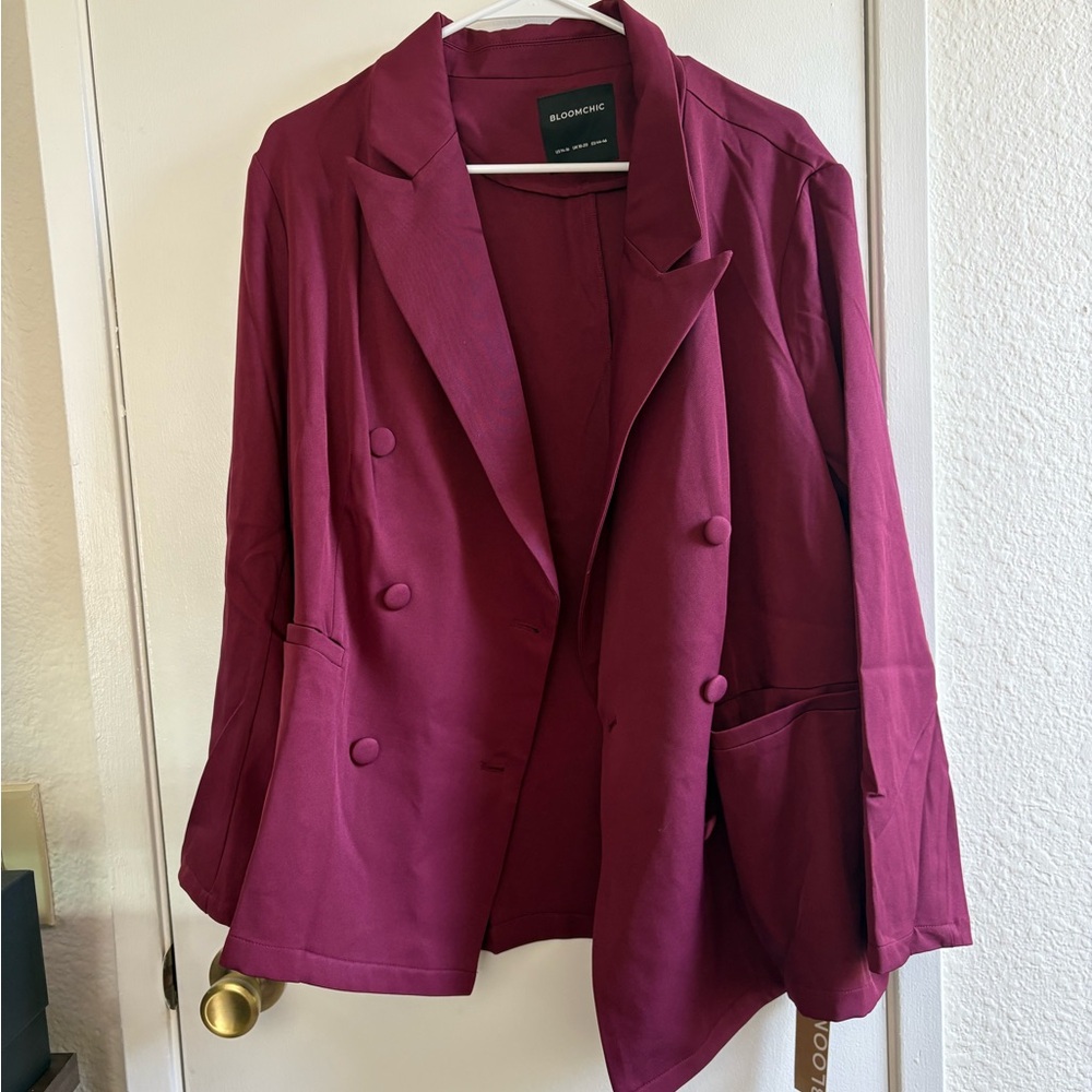 BloomChic Blazer Structured Suit Jacket